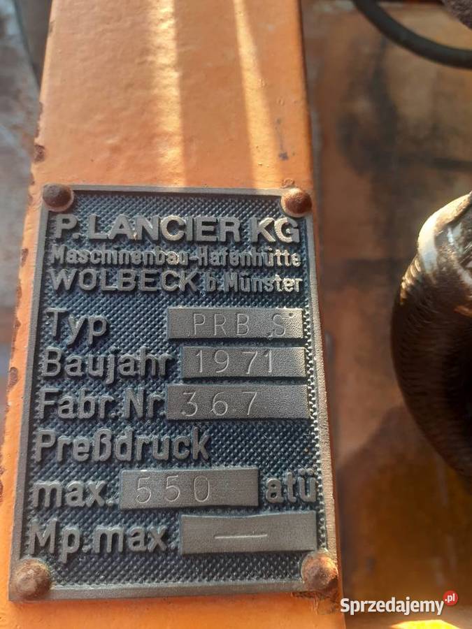 Stacja hydrauliczna Niemiecka Agregat Diesel Lubań