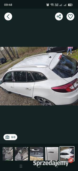 Renault Megane 3 nieuszkodzony sprzedam