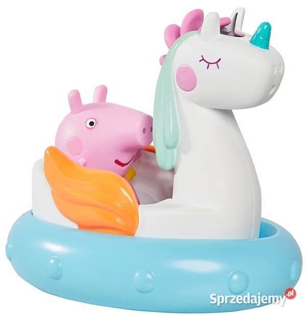 Świnka Peppa Pig Łódka Tryskająca Zabawka do 18m+ Mogilany