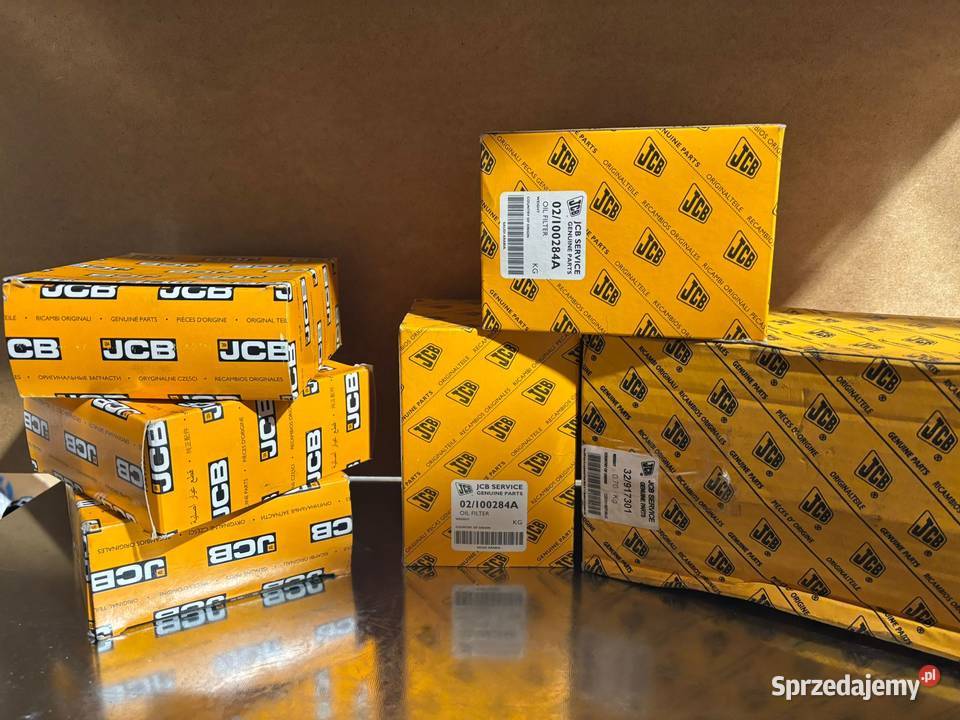 Filtry do maszyn budowalnych i nie firmy JCB