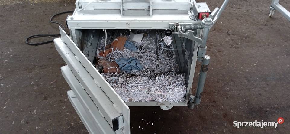 Niszczarka HSM FA400CC z belownicą HSM 6TE łódzkie Łódź