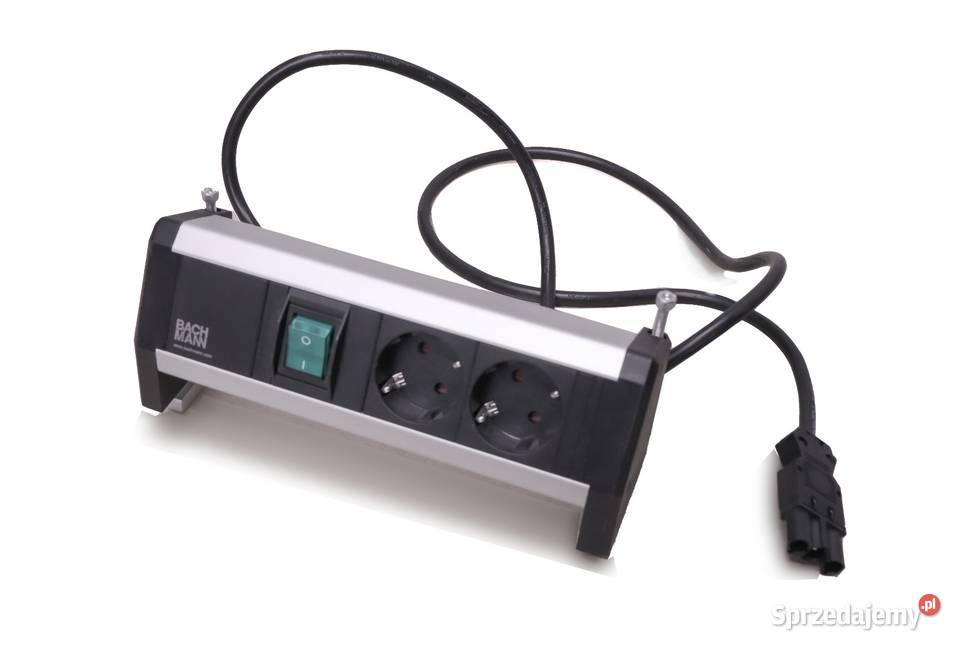 Listwa zasilająca Bachmann DESK 2x Kraków sprzedam