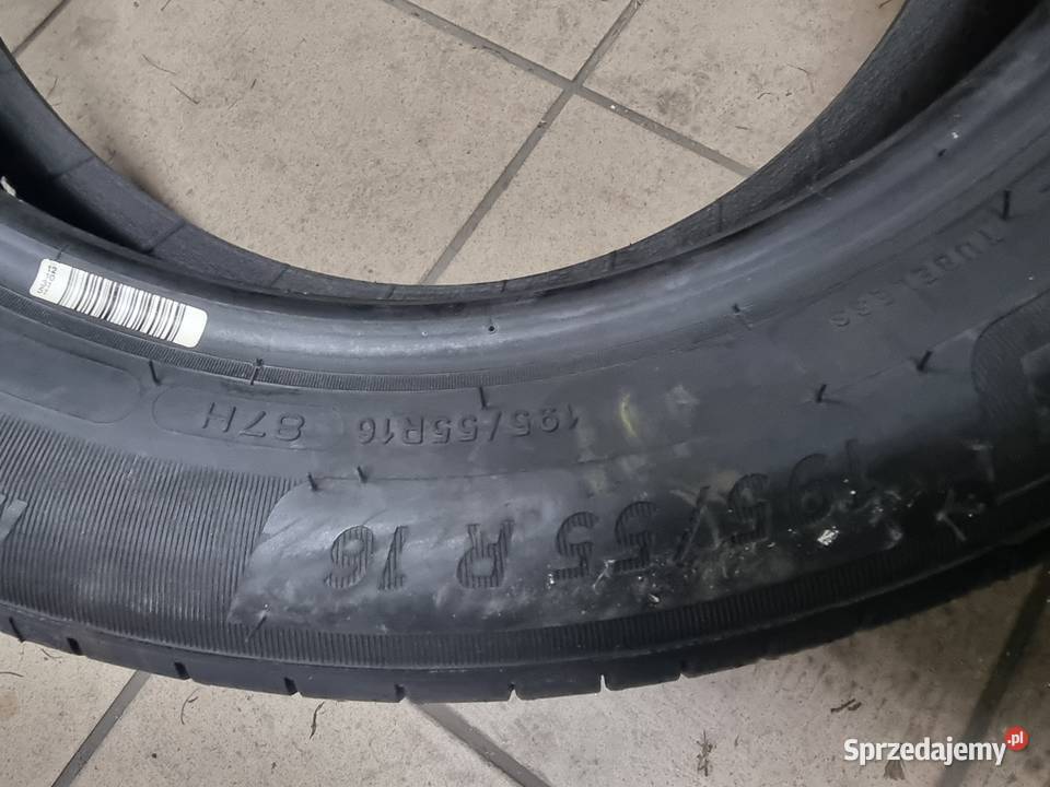 Dwie opony letnie 19555r16 Michelin DEMO NOWE Michelin sprzedam