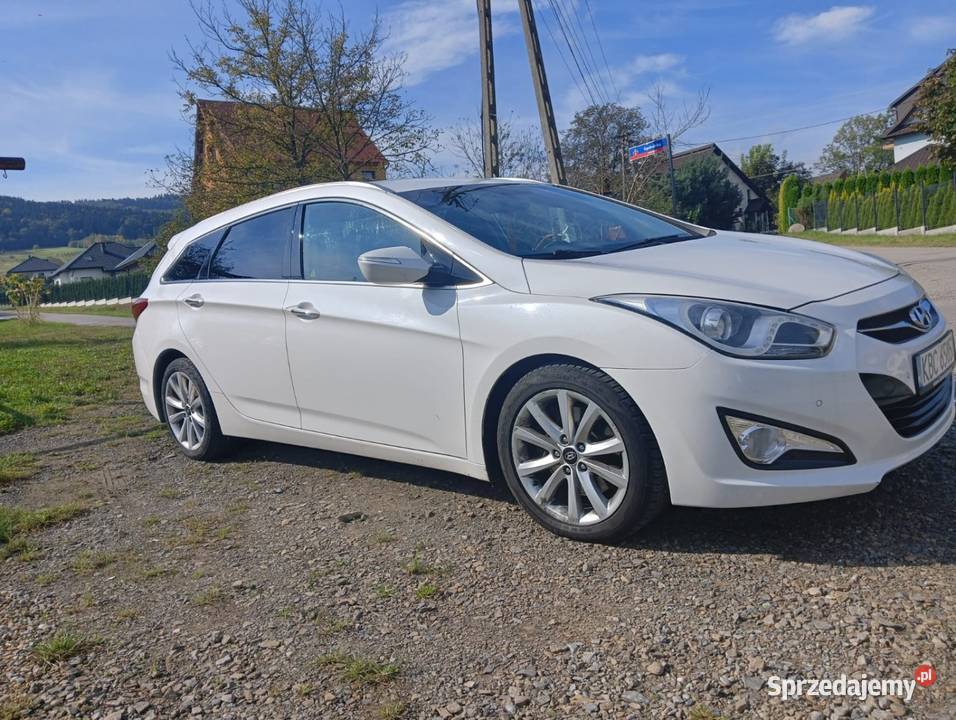Hyundai i40 17 CrdiSkóraBiała Perła Bytomsko