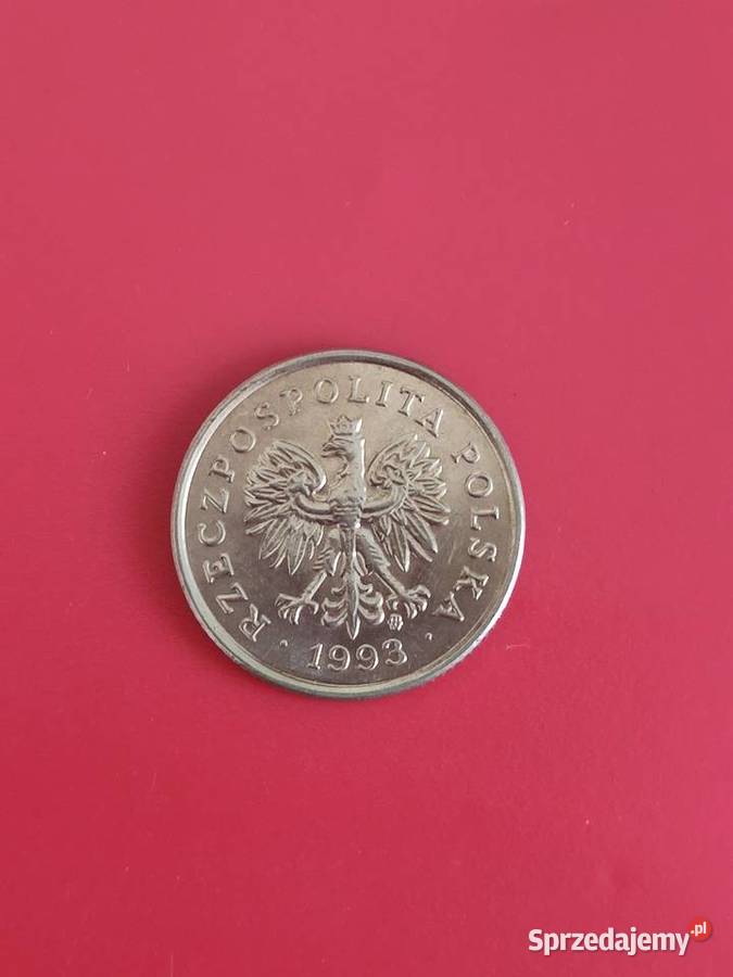 5 groszy 1993r w kapslu ochronnym pomorskie Lębork