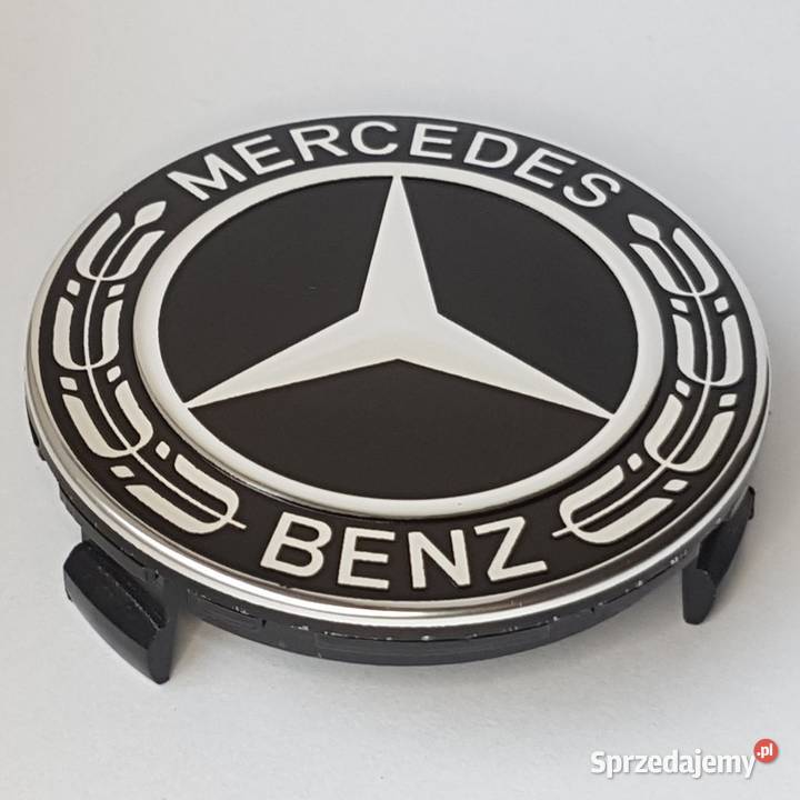 dekielki MERCEDES BENZ 75mm dekle ASO black Opony i felgi