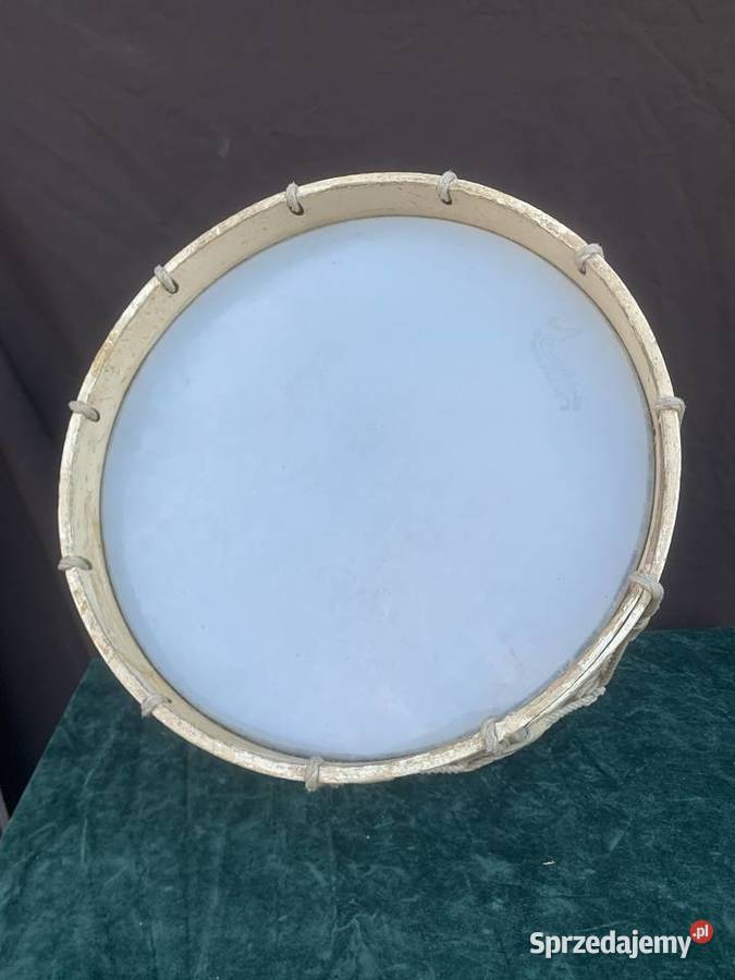 Bęben wojskowy Sygnowany łódzkie Łowicz