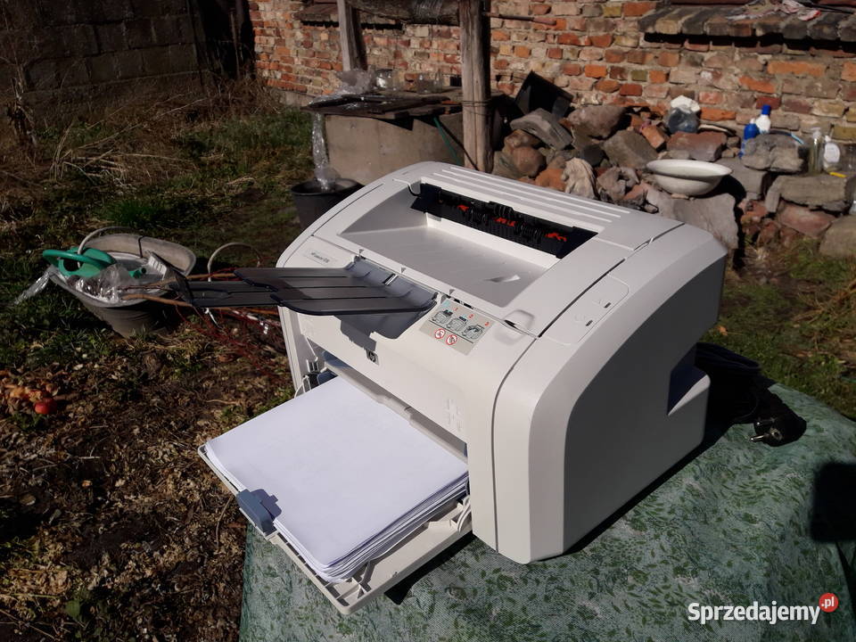 Drukarka laserowa HP LASERJET 1018 tanie laserowa Miłosław