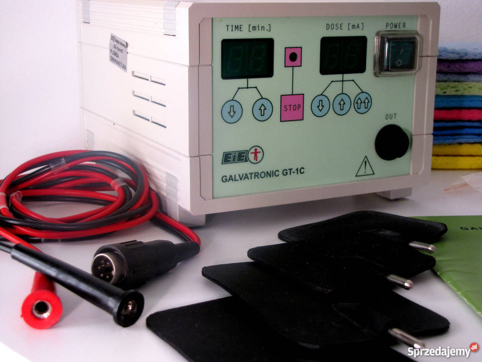Aparat do jonoforezy galwanizacji Galvatronic Wrocław