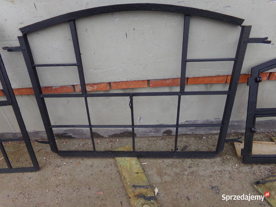 Stare okno loft retro lustro grill ogrodzenie Ełk sprzedam