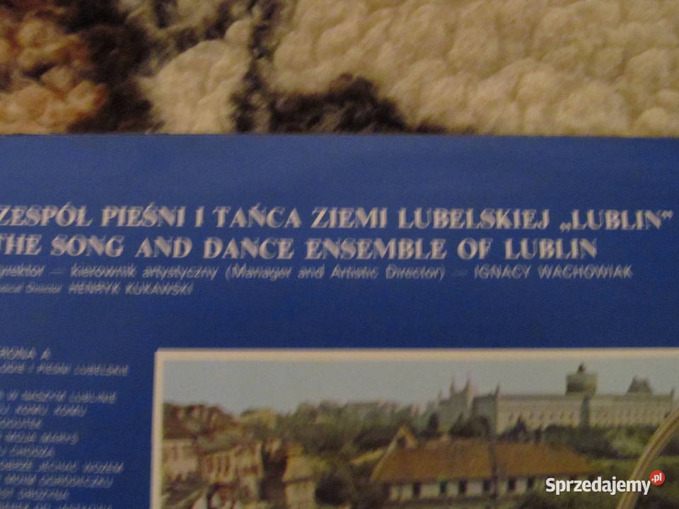 Zespół pieśni i tańca ziemi lubelskiej płyta Lublin