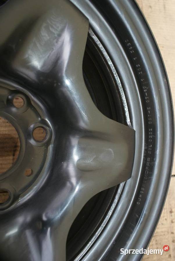 Felgi strukturane 6Jx15 4x98x581 ET35 Fiat Panda Średnica 15" Samochodowe