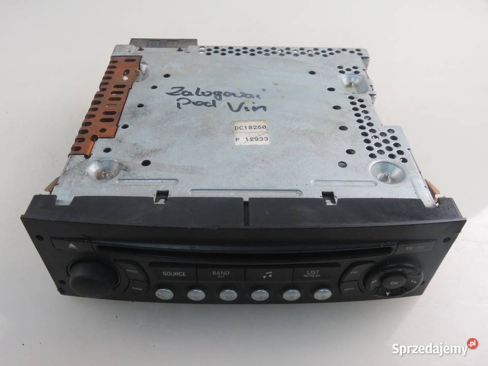RADIO CITROEN C5 III Break 9663080277
