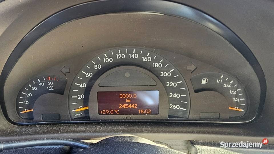 MERCEDES C 200 CDI 122 koni Clasic nieuszkodzony Warszawa