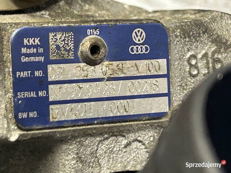 YETI FABIA 12r 20 TDI CFH 110 turbosprężarka Kielce