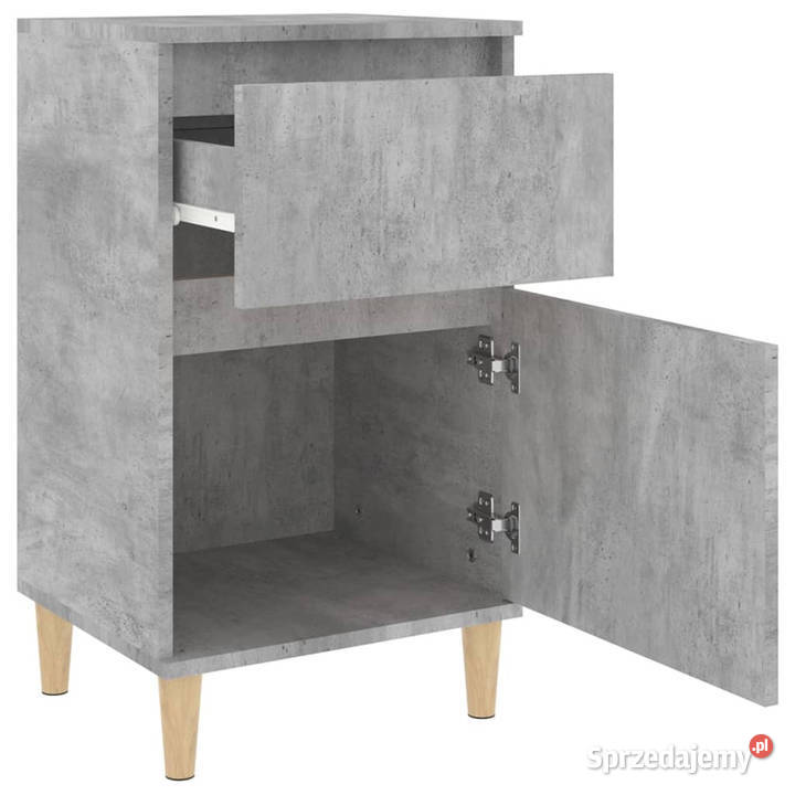 Szafka nocna szarość betonu 40x35x70 WM819700 mazowieckie Warszawa