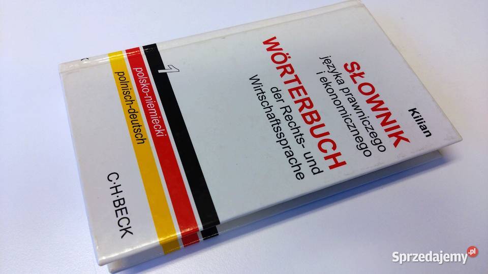 Słownik języka prawniczego i ekonomicznego ISBN 8372478929 Warszawa