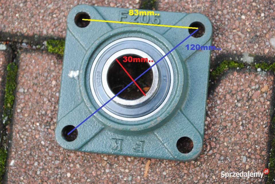 Łożysko samonastawne z oprawą Zespół łożyskowy Pozostałe lubuskie Kargowa
