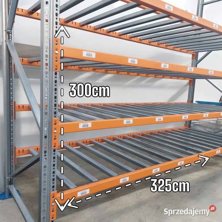 Regały metalowe półkowe magazynowe paletowe Wieluń sprzedam