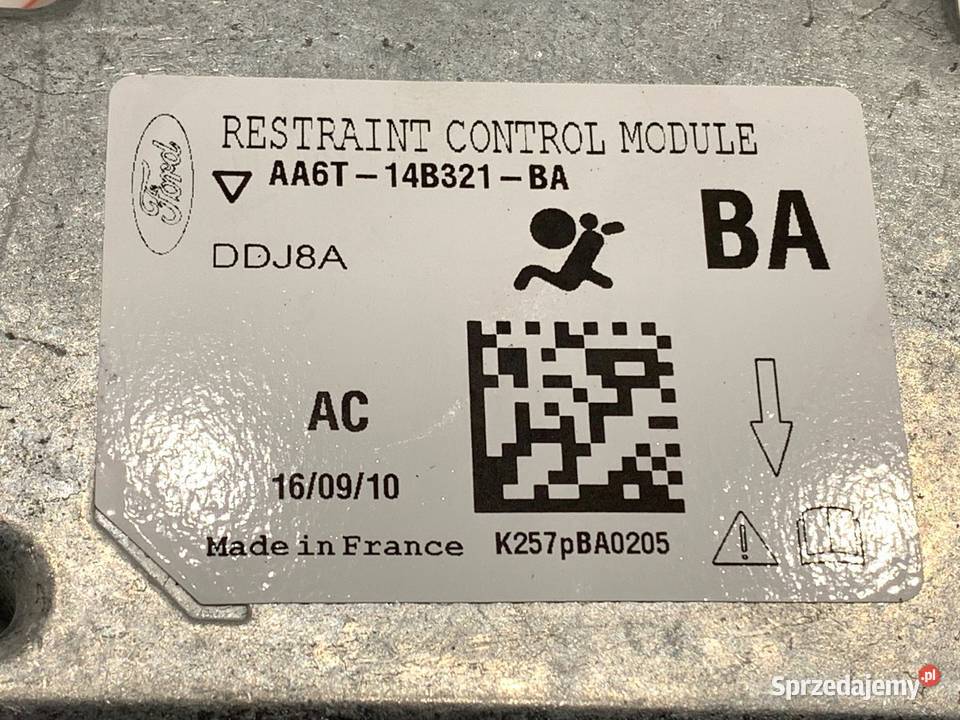 SENSOR AIRBAG FORD FIESTA MK7 AA6T14B321BA