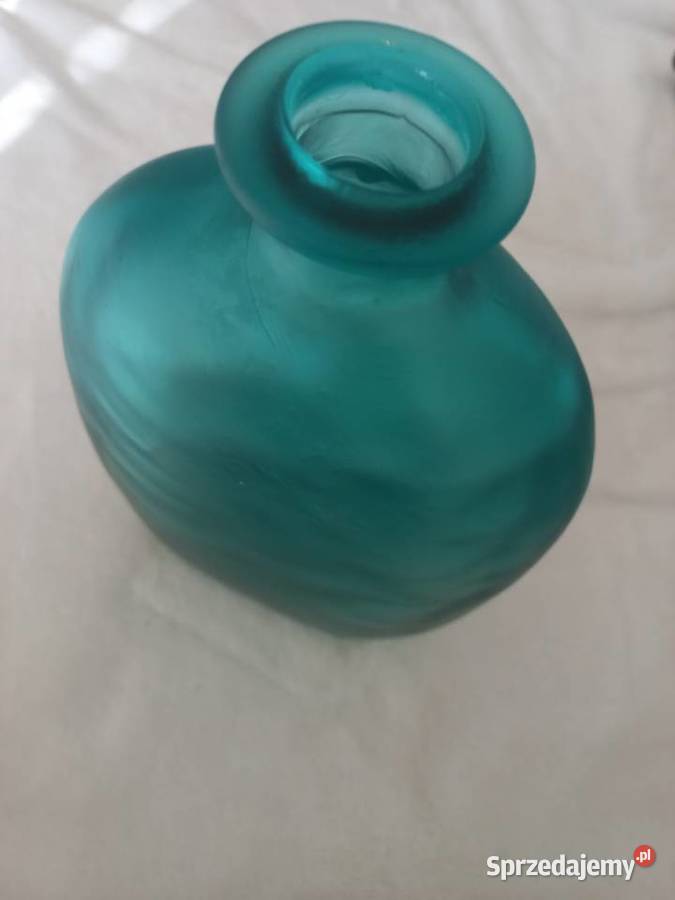 Wazon artystyczny turkusowy Toruń