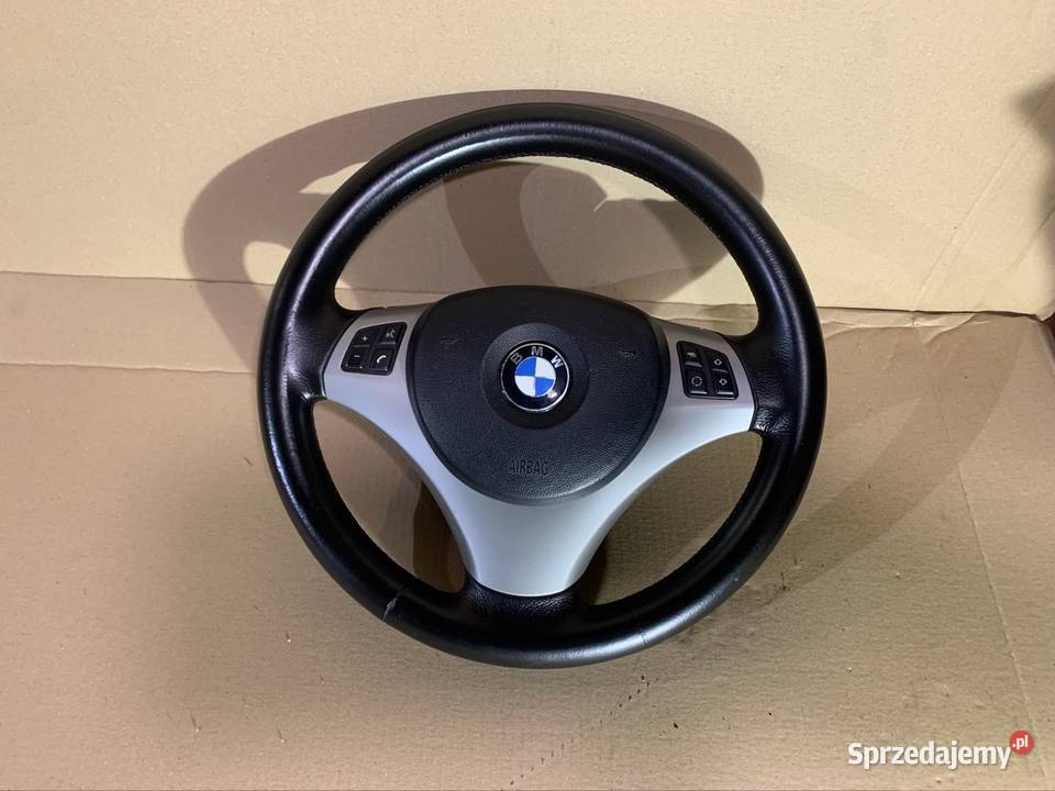 Kierownica skóra airbag bmw x1 e84 3 e90 e91 1 Szczecin sprzedam