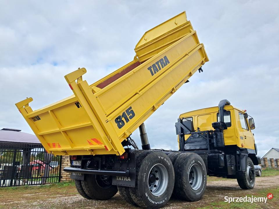 TATRA T815 WYWROTKA KIPER 6X6 Stan wzorowy Wywrotki Gorzów Wielkopolski