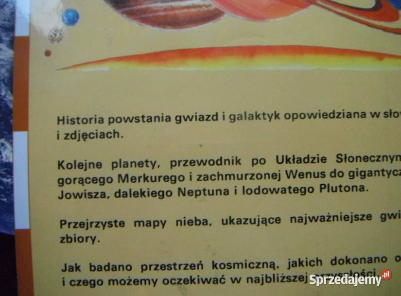 Księga Kosmosu Duży Nowy Kolorowy Album Kraków sprzedam