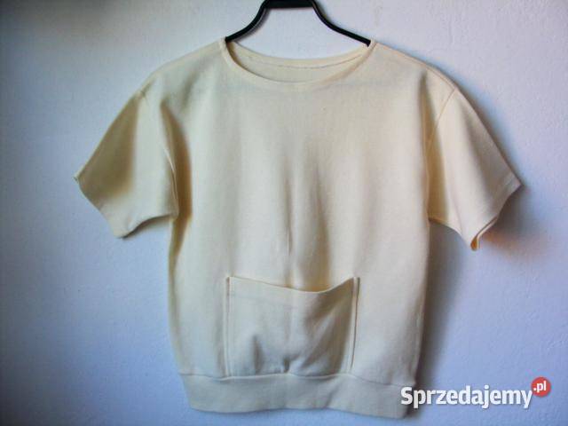 Bluzeczka liliowa ecri czarna R 38 40 Rozmiar 38(M) Oborniki Śląskie