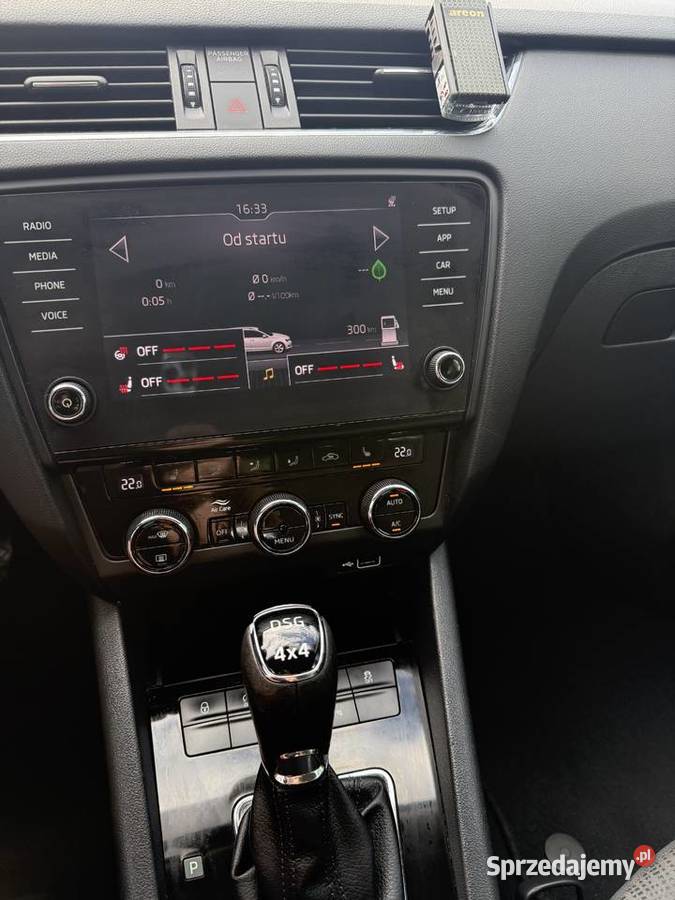 Skoda Octavia 135kw 4x4 DSG śląskie Cieszyn
