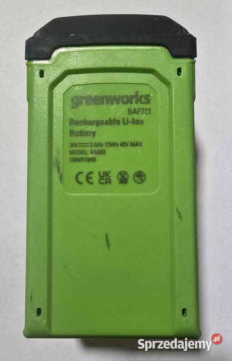 Akumulator litowojonowy Greenworks G40B2 o Bobrówko