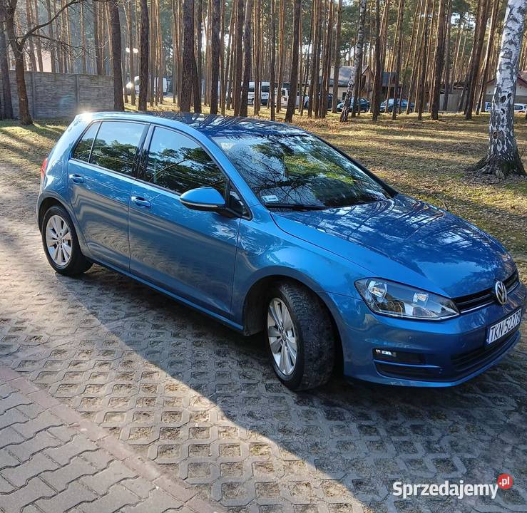 VW golf 7 16 TDI 110 nieuszkodzony świętokrzyskie Olszówka Pilczycka