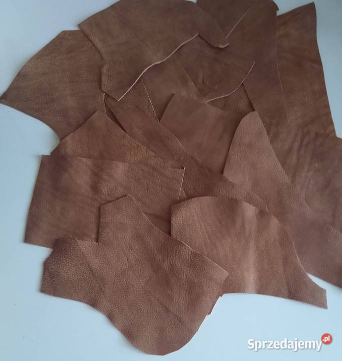 Skóra 485 g Naturalna Włoska Brązowy Postarzana Gdańsk