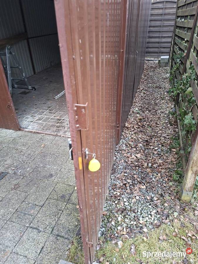 Garaż blaszany 3x5m kolor brązowy TRANSPORT Grudziądz