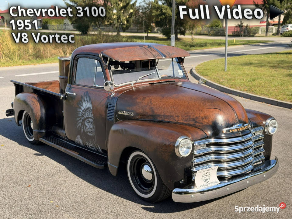 Chevrolet Inny Chevrolet 3100 1951 53 V8 lubuskie Sulechów