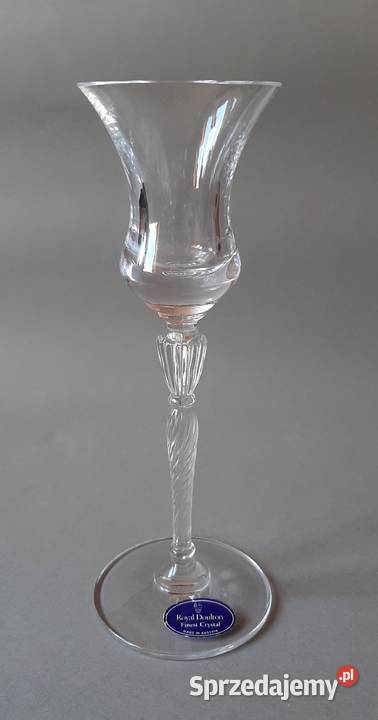 Świecznik kryształowy Royal Doulton Pozostałe lubelskie Łuków
