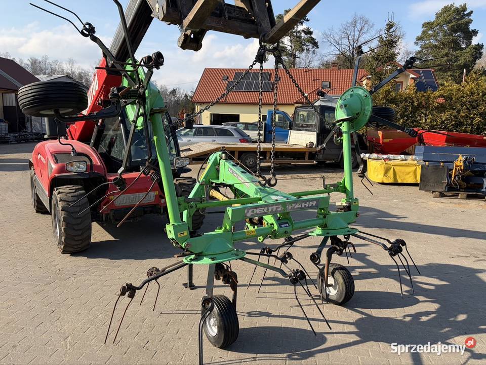 Przetrząsarka 4 karuzelowa DeutzFahr KH 352 mazowieckie Myszyniec