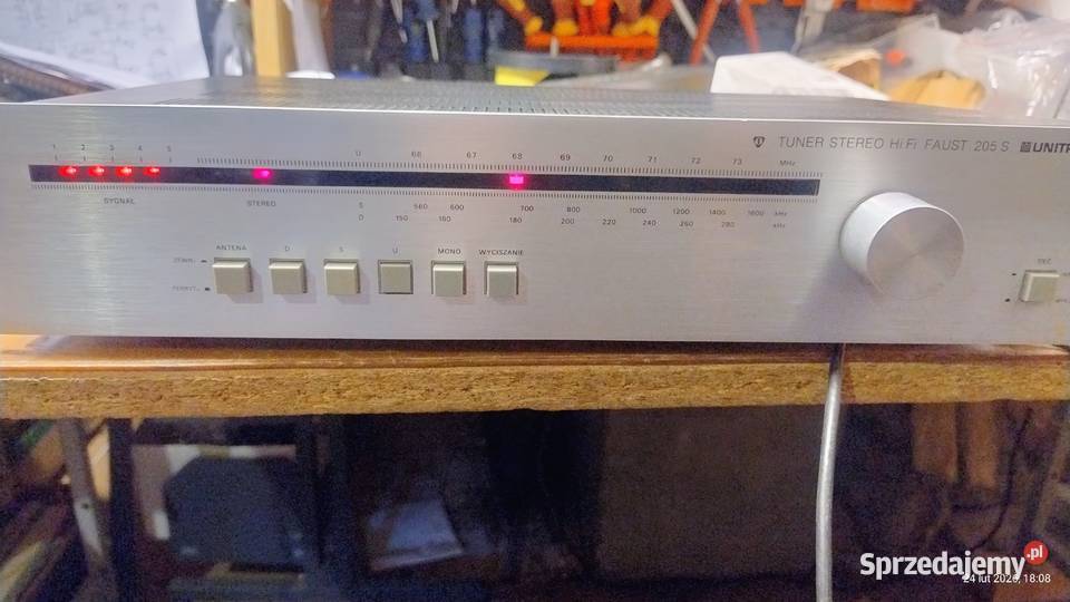 TUNER FAUST 205S DioRA Unitra przestrojony łódzkie Piotrków Trybunalski
