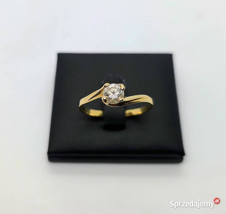 Złoty pierścionek próby 585 257g Rozmiar 26 złoto Elbląg