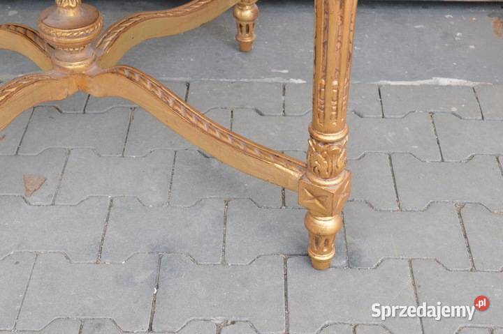 OGROMNY DREWNIANY STÓŁ STOLIK ŁAWA DREWNO MARMUR sprzedam