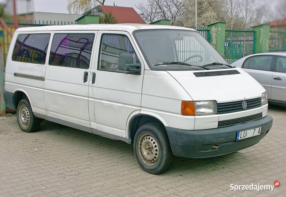VW transporter T4 2,5 benzyna +LPG 9os. DŁUGI Lublin