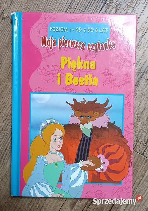 Moja pierwsza czytanka Piękna i bestia Książki dla dzieci Książki i Podręczniki małopolskie Zbylitowska Góra