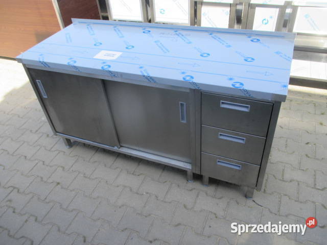 Stół Gastronomiczny Drzwi Suwane Szuflady wielkopolskie Ostrów Wielkopolski