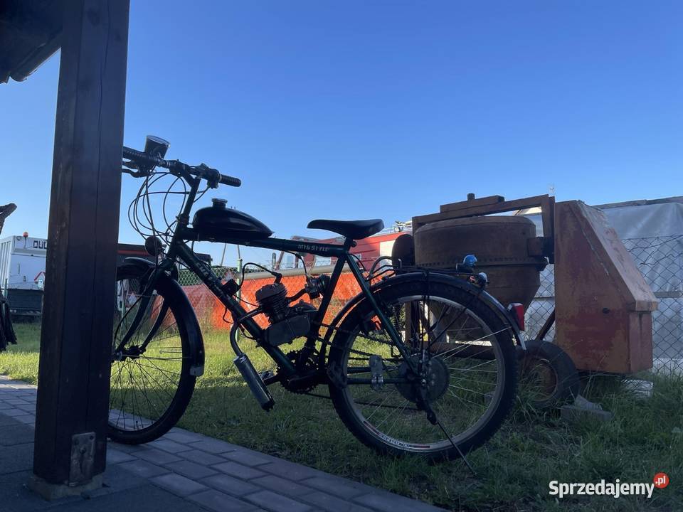Sprzedam rower z silnikiem 80cc Moretti woj Motoryzacja pomorskie sprzedam