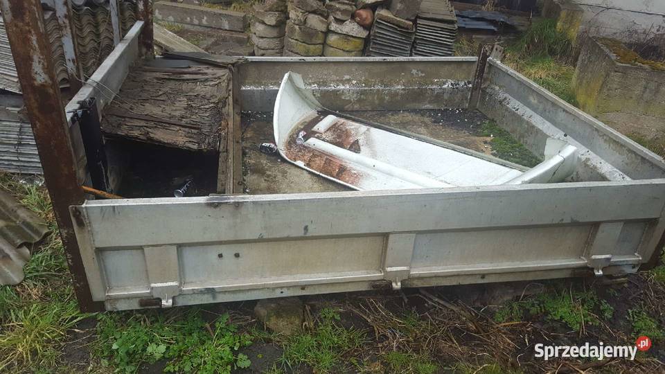 paka skrzynia wywrot alu Siemiatycze sprzedam