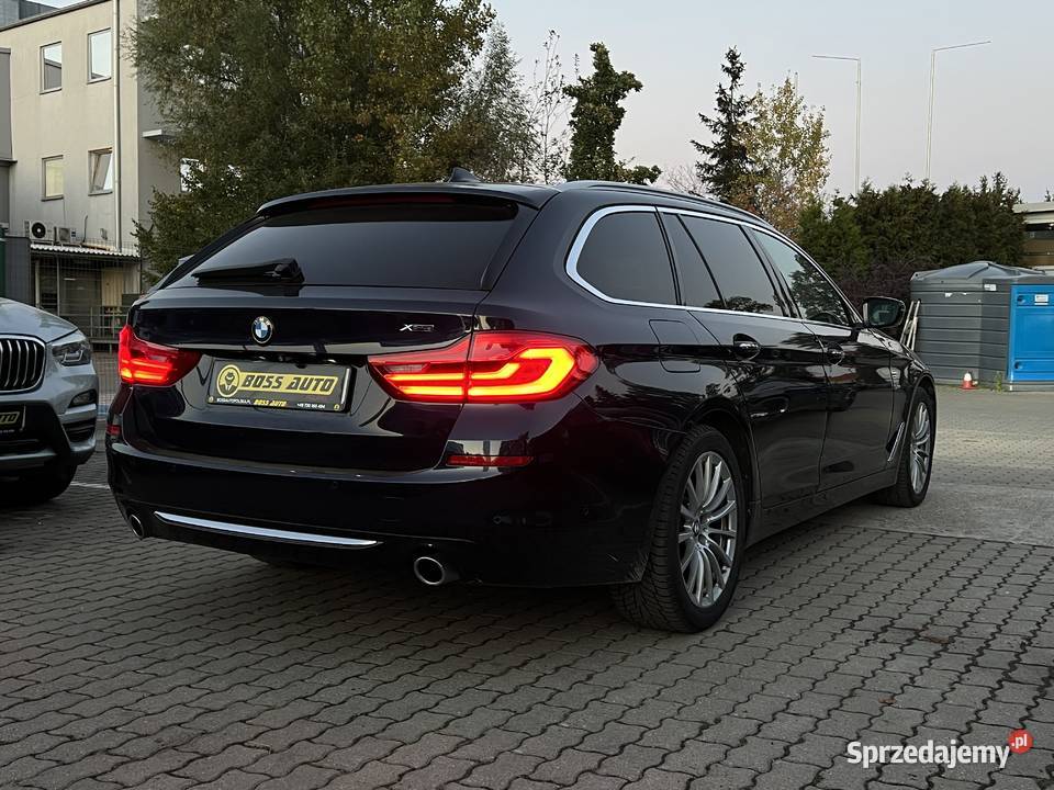 BMW 520d 2018 elektrycznie ustawiane fotele Warszawa