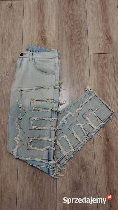 Męskie jeansy denim wykonane na zamówienie Łódź