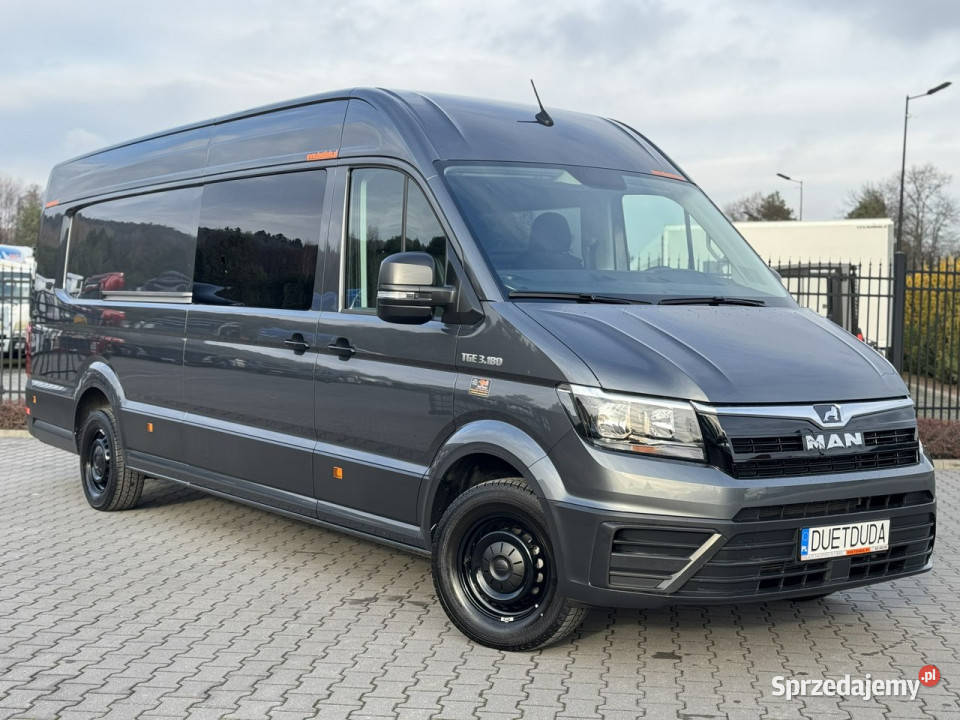 Volkswagen Crafter 3180 Automat 7OSÓB Brygadówka automatyczna Widełki