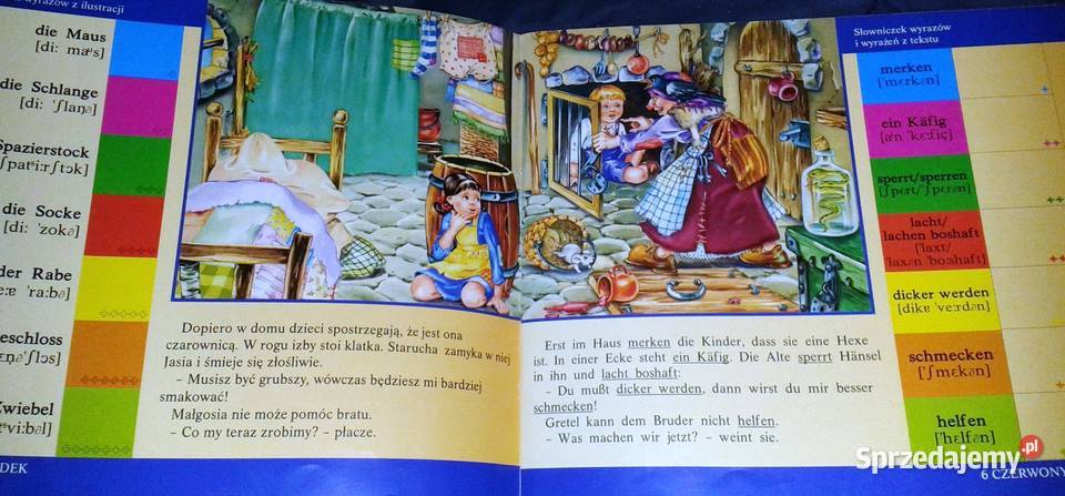 Uczymy się niemieckiego Jaś i Małgosia ISBN 8371565941 Chełm sprzedam