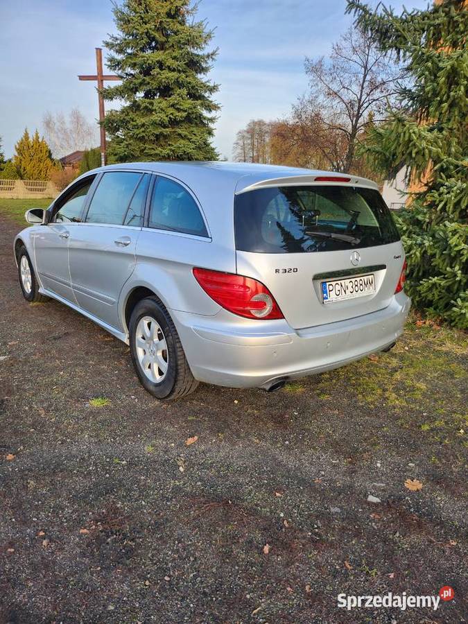 Mercedes R 30 CDI 224 Zadbany 1wł Salon komputer pokładowy wielkopolskie Ostrów Wielkopolski